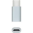 Adaptador USB-C a Micro USB Nanocable Gris