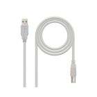 Cable USB 3M | Conexión Tipo A-B | Nanocable
