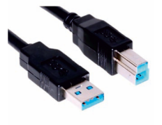 Cable conexión USB 3.0 tipo A-B 2m - ¡Rapidez garantizada!