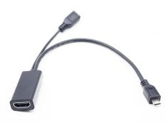 Añadir a la cesta Adaptador MHL MicroHDMI/HDMI Adaptador MHL MicroHDMI/HDMI