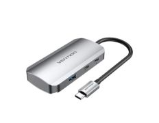 Hub USB Tipo-C Vention - 3 Puertos USB - Conector USB Tipo-C