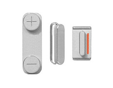 Añadir a la cesta Repuesto Button Set iPhone 5 Plata Repuesto Button Set iPhone 5 Plata