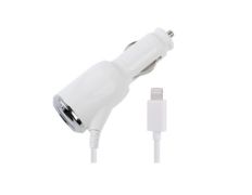 Añadir a la cesta Cargador de coche para iPhone 5 Blanco Cargador de coche para iPhone 5 Blanco