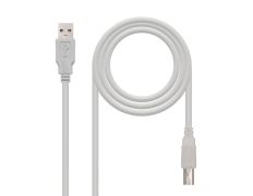 Cable USB 3M | Conexión Tipo A-B | Nanocable