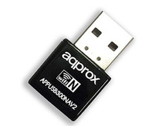 Añadir a la cesta Adaptador Nano USB Wireless N 300Mbps Approx Adaptador Nano USB Wireless N 300Mbps Approx