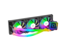 Sistema de Refrigeración Líquida Mars Gaming ML-ULTRA360 Negro con Iluminación ARGB (Addressable) 3x12cm