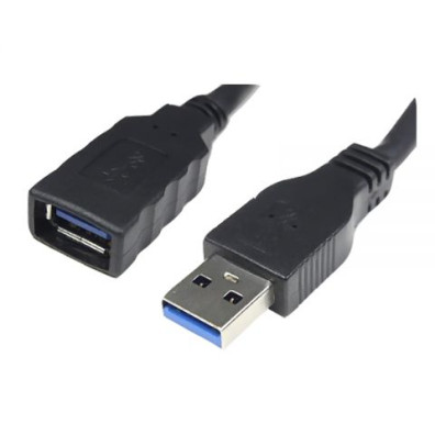 Cable de Extensión USB 3.0 Tipo A-F 2M - Logra Conexiones Rápidas