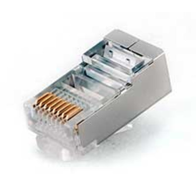 Conector RJ45 Categoria 6 FTP 10 UNID